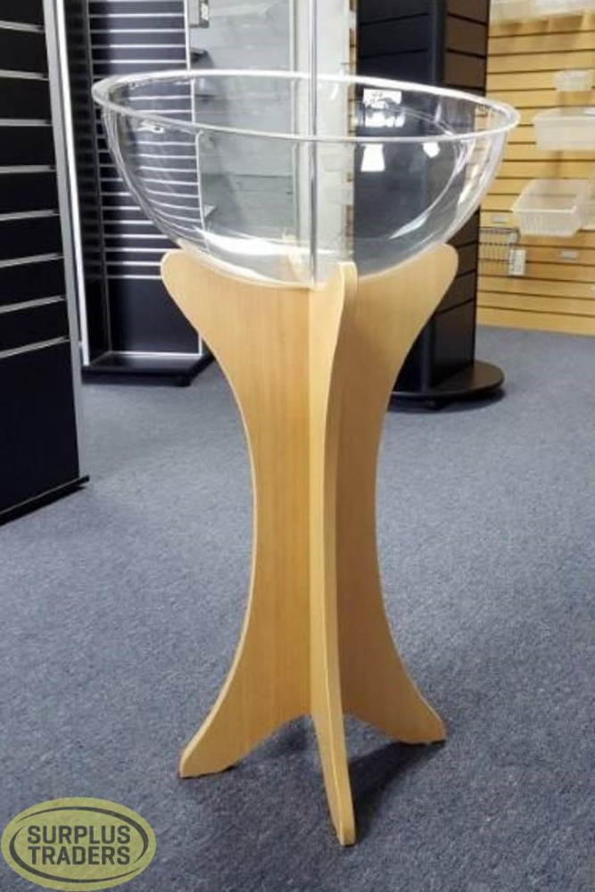 Arcylic Bowl Display White